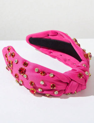 “Shine On” hot pink headband