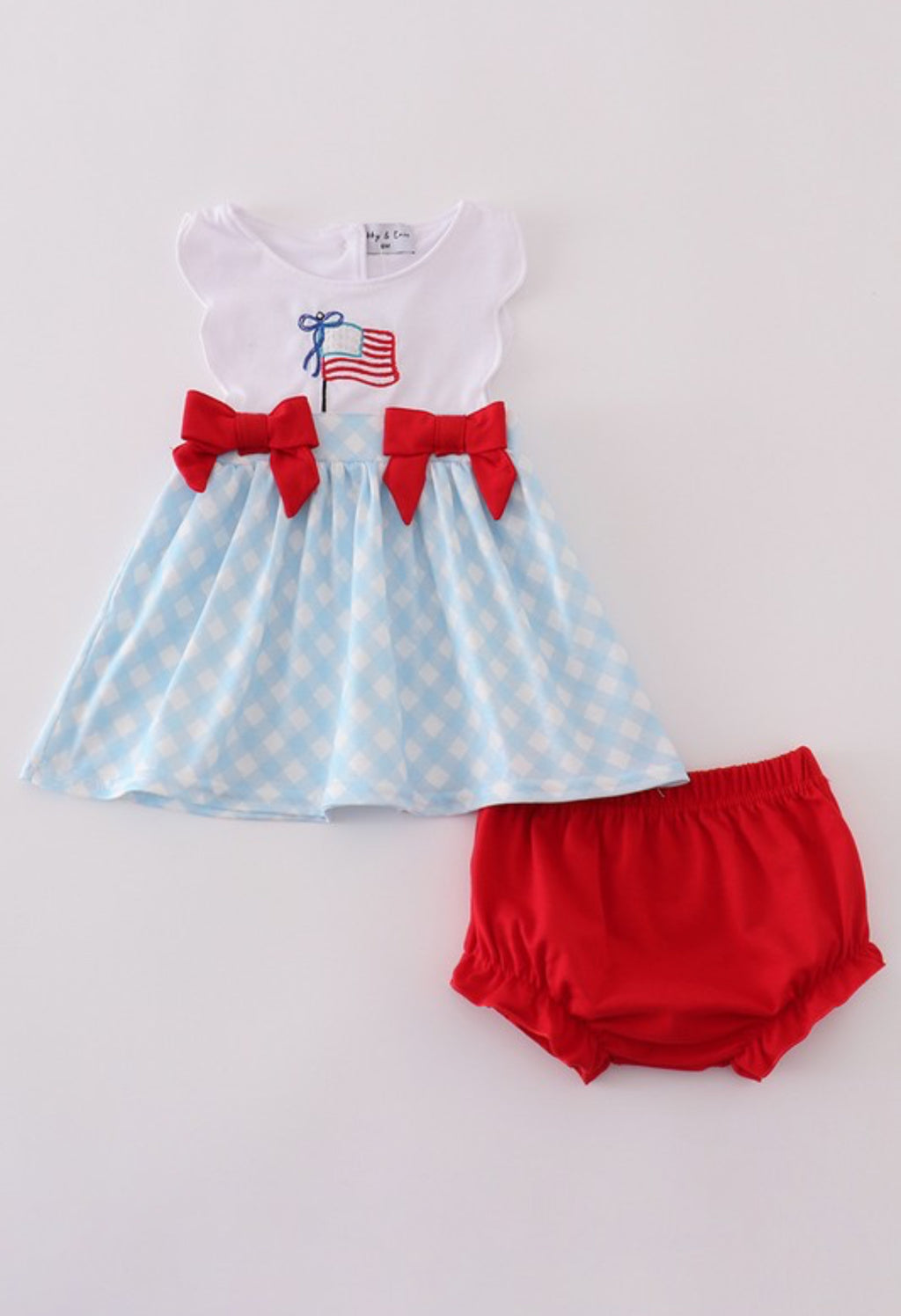 "Forever USA Girl" bloomer set