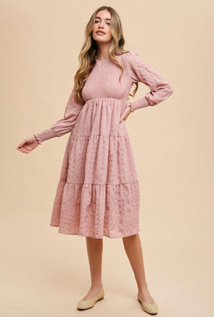 “Spreading Love” (mauve) dress