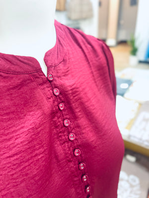 "Soft Focus" (burgundy) plus top
