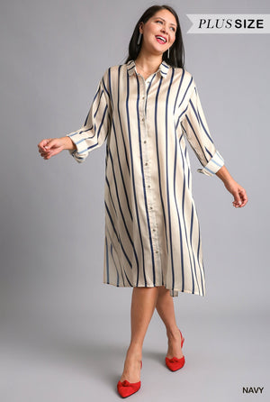 "Coastal Class" plus dress