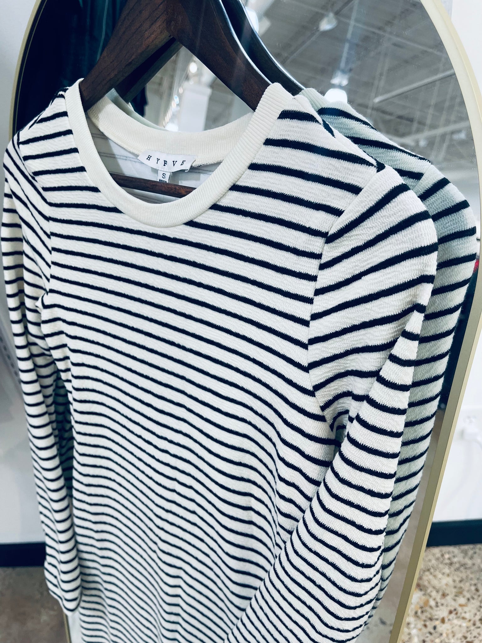 "Laid back Lines"(cream) dress