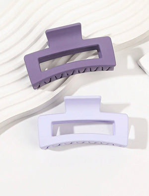 "Spring Is Coming" (lavender) claw clips