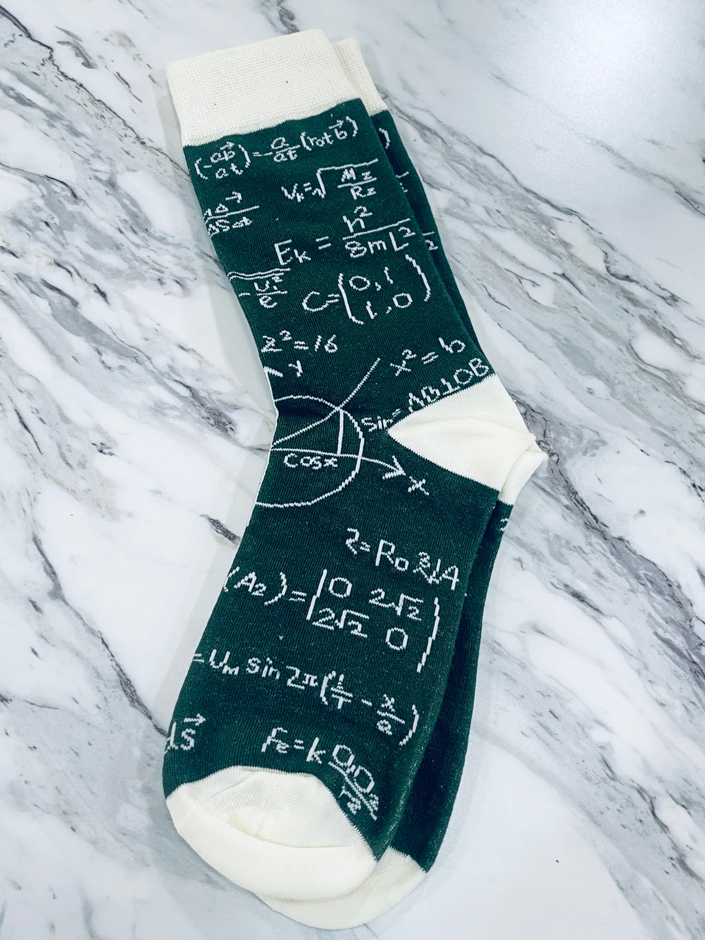 "Equation" student/ teacher socks