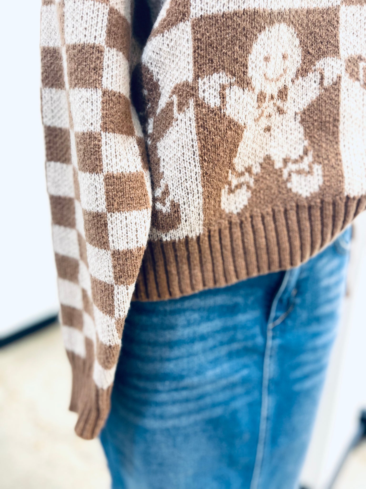 “Oh Snap” sweater