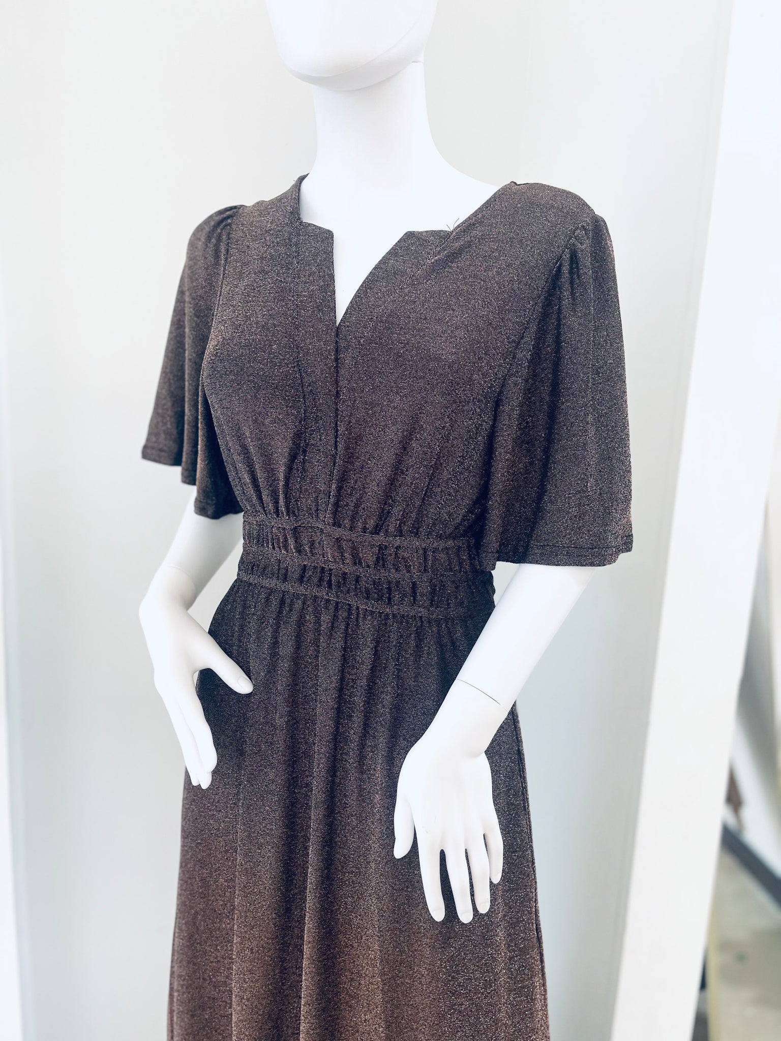 "Evening Ember" (bronze) dress