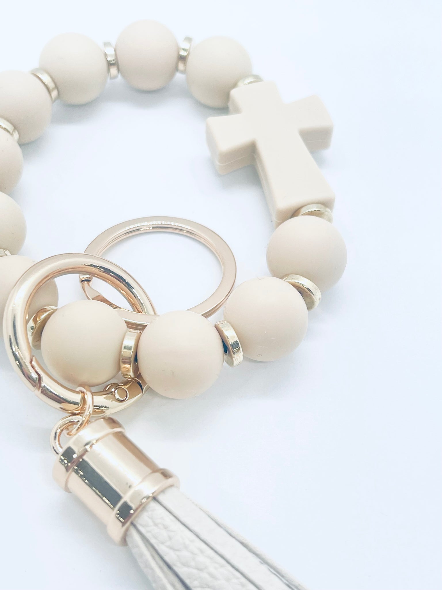 Cross Wristlet Keychain