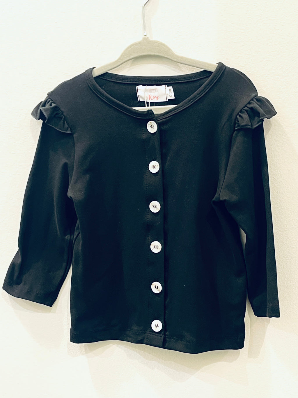 "Basically Fall Girls" (black) top