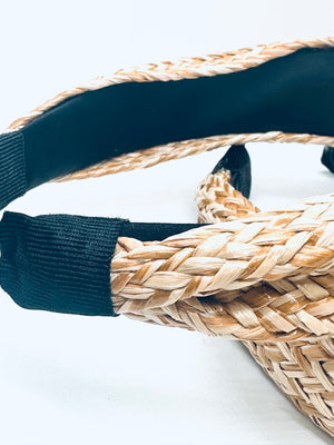 "Woven Together" (brown) headband