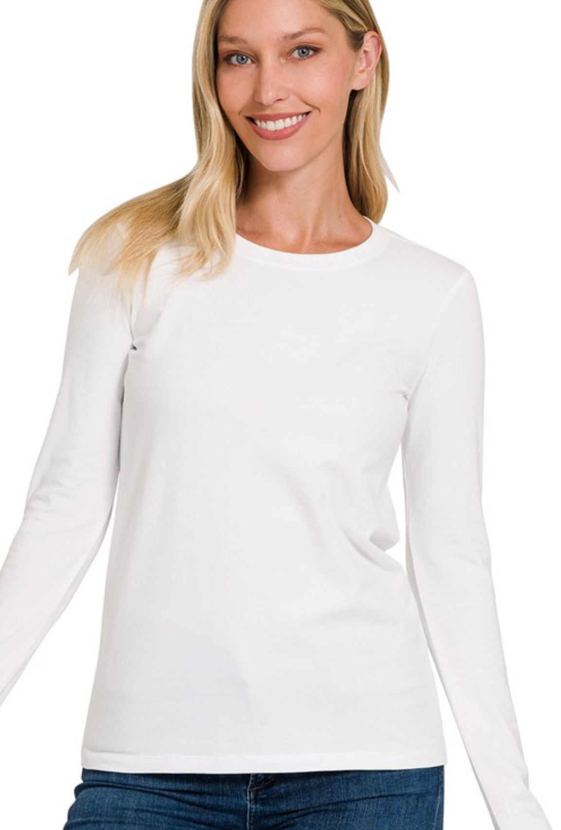 "Simple Statement" (white) top