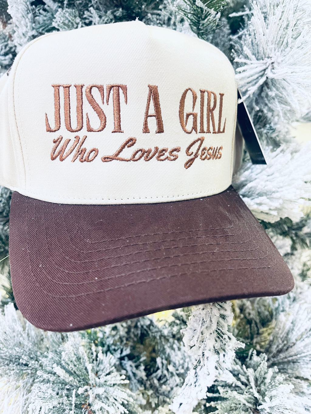 "Faithful Heart" (brown)  hat