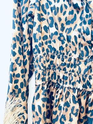 "Catch Me If You Can" leopard top