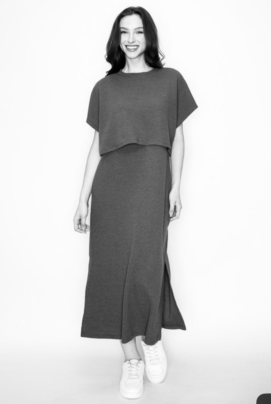 “Errand Edit” (black) dress