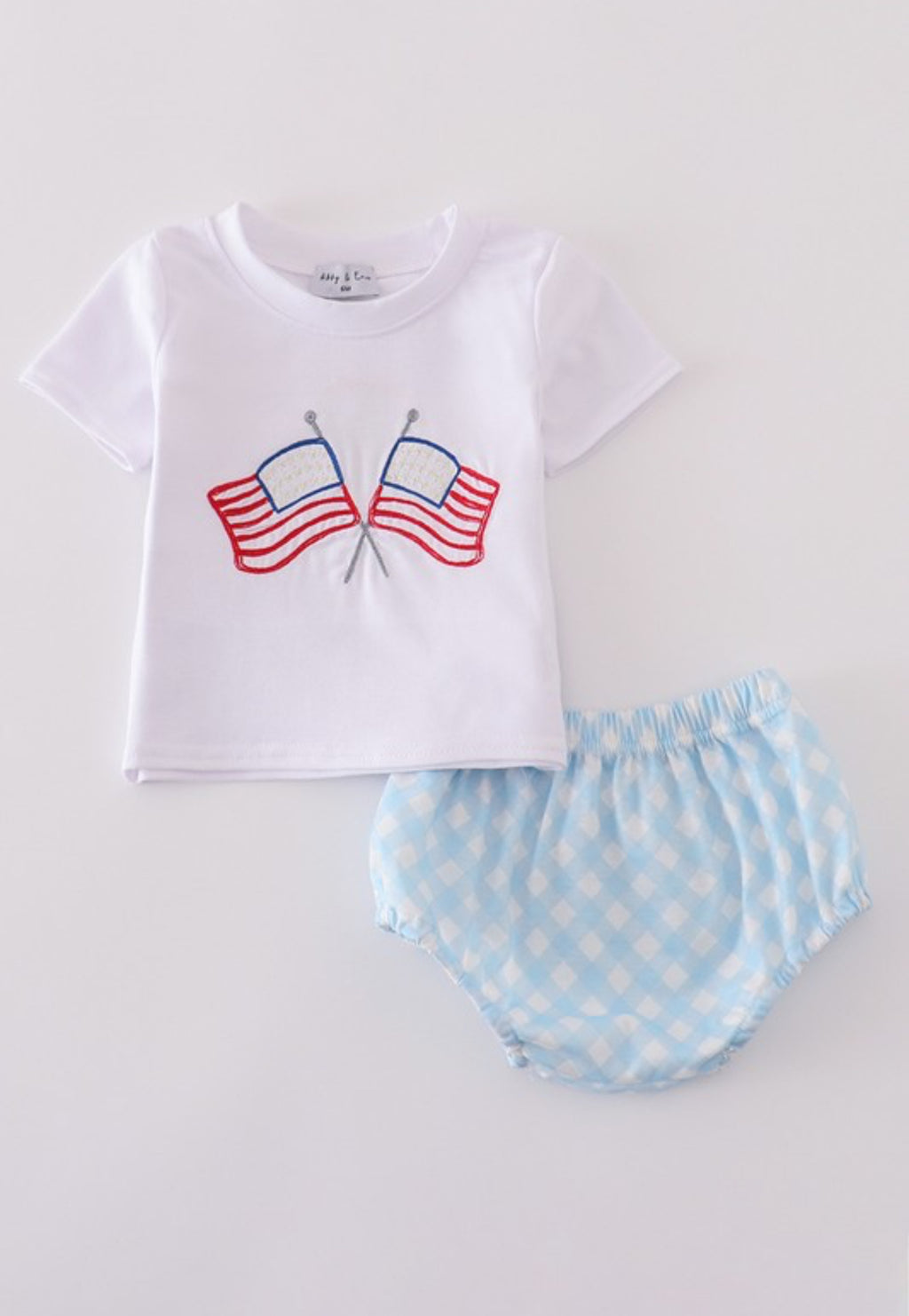 "Little Independence" girls's bloomer set