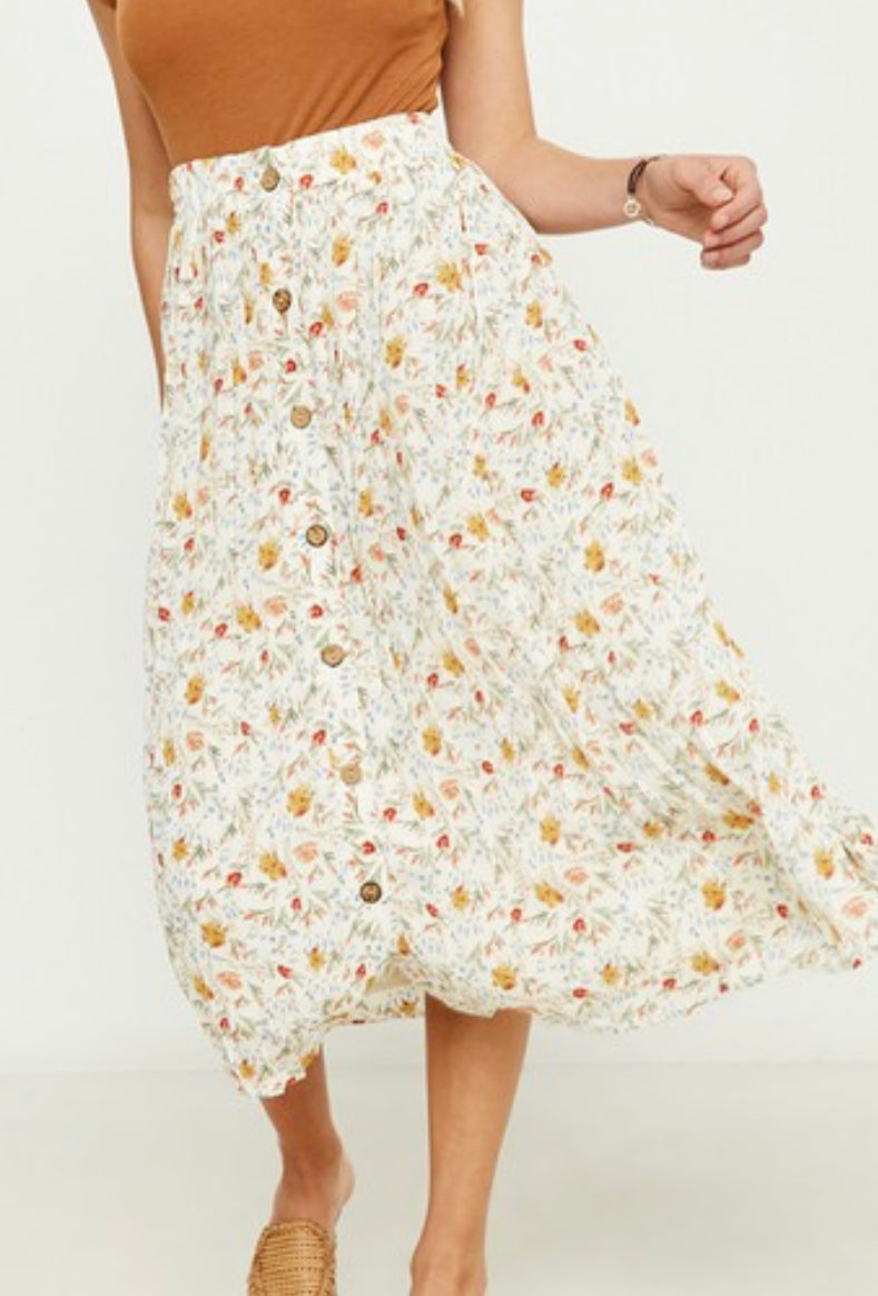 “Ready To Blossom” skirt