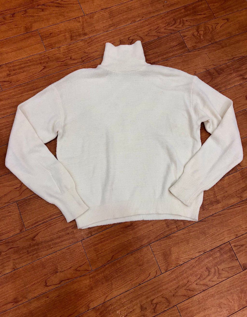 "Winter Neutrals" turtleneck sweater