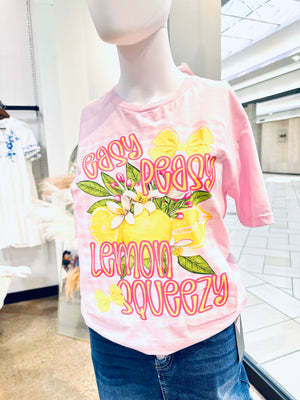 “Easy Peasy Lemon Squeezy” T-shirt