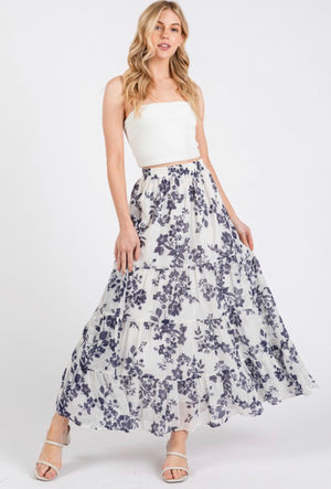 “Floral Whispers” skirt
