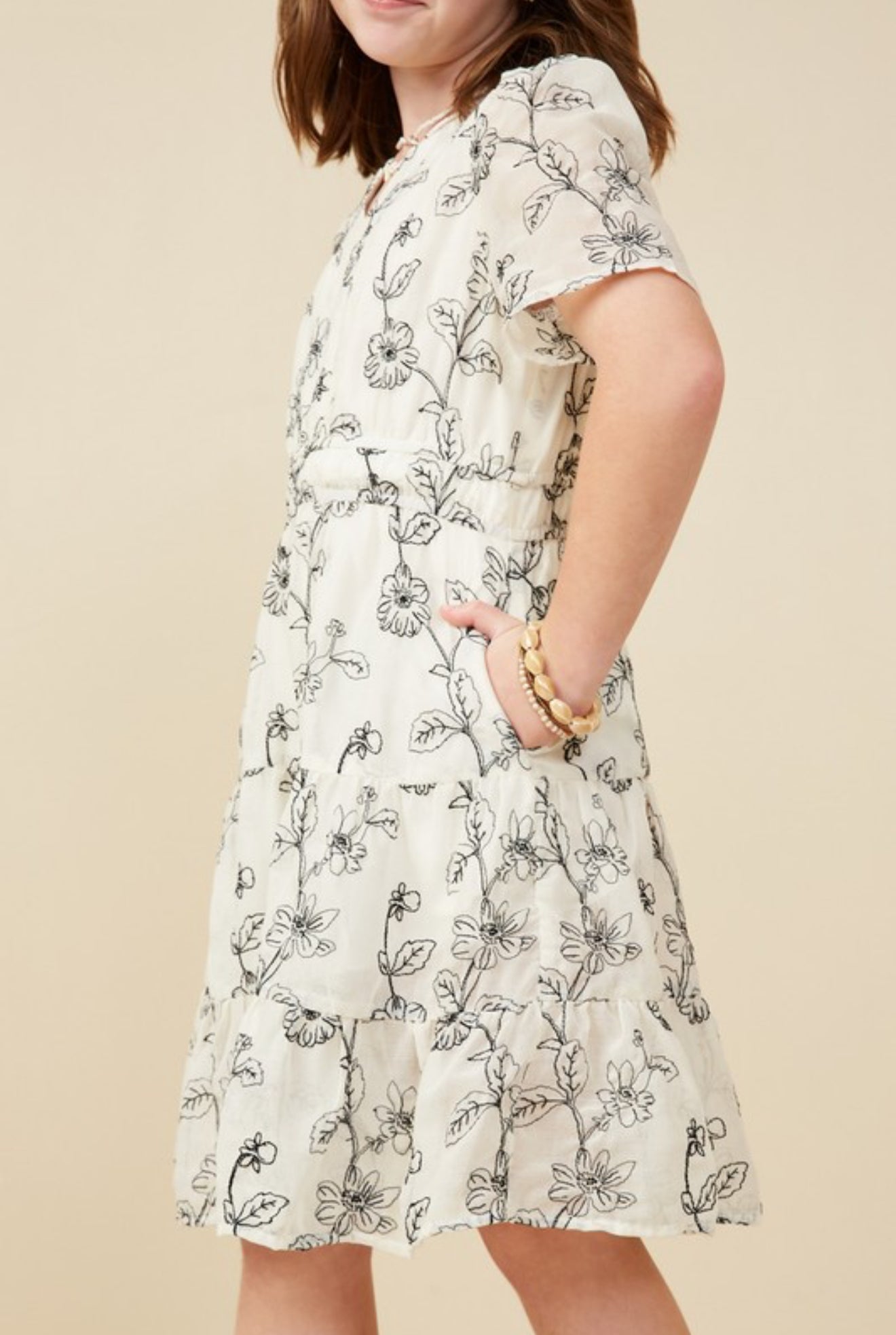 "Daisy Doodle" little girl dress