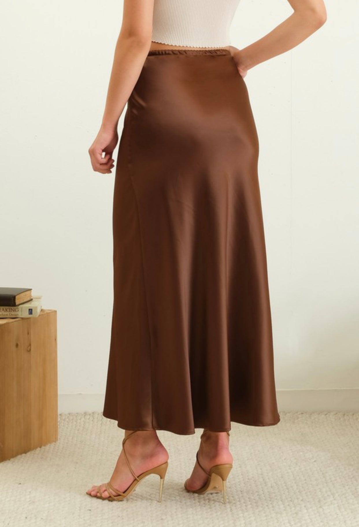 "Carry Me Through Every Season" (brown) skirt