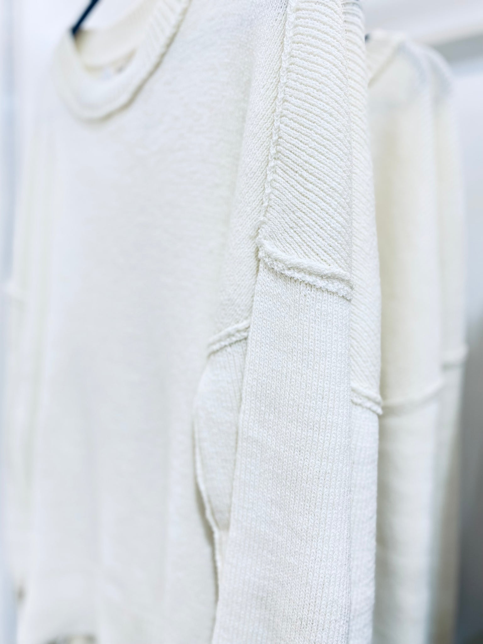 "Cozy for the Winter" (Ivory) Sweater