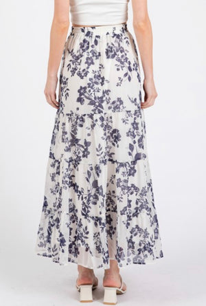 “Floral Whispers” skirt