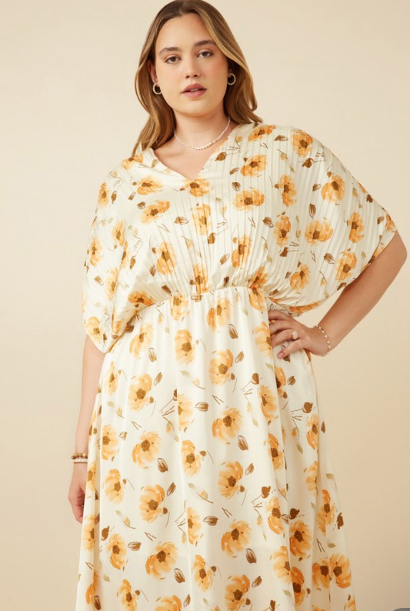 "When Fall Breezes Blow" plus dress