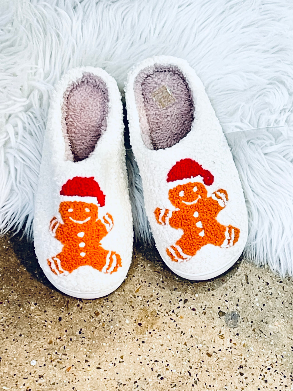 "Toasted Gingerbread" slipper