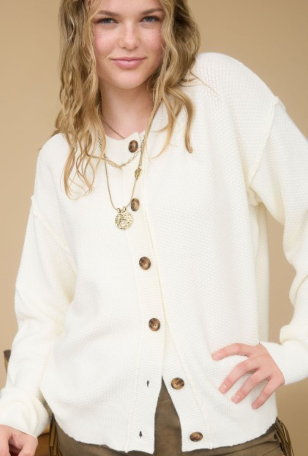 "Frosted Mornings" cardigan