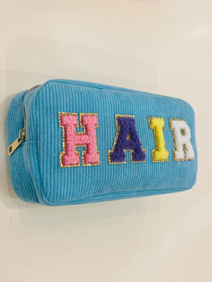 "Perfect in Pastel" cosmetic bags