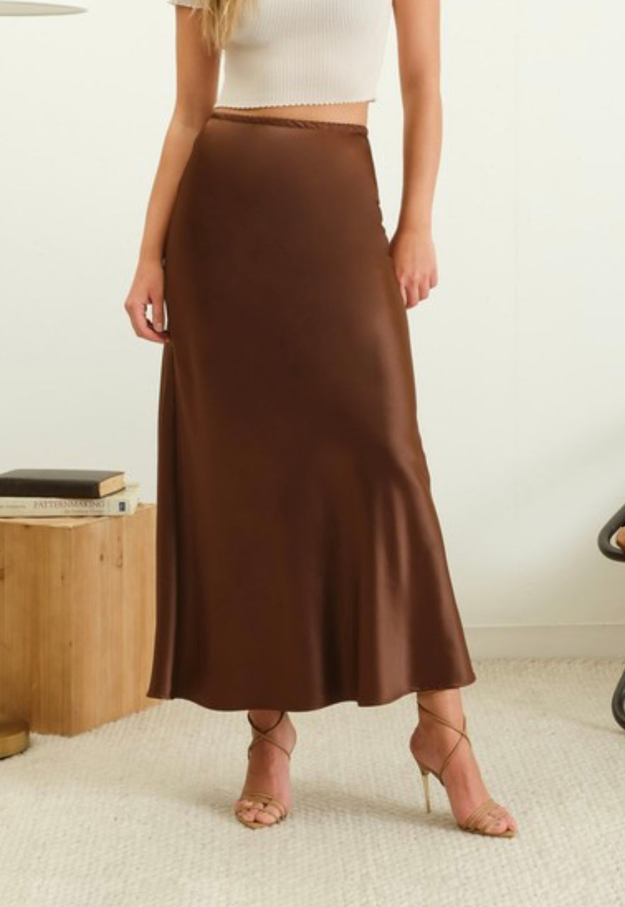 "Carry Me Through Every Season" (brown) skirt