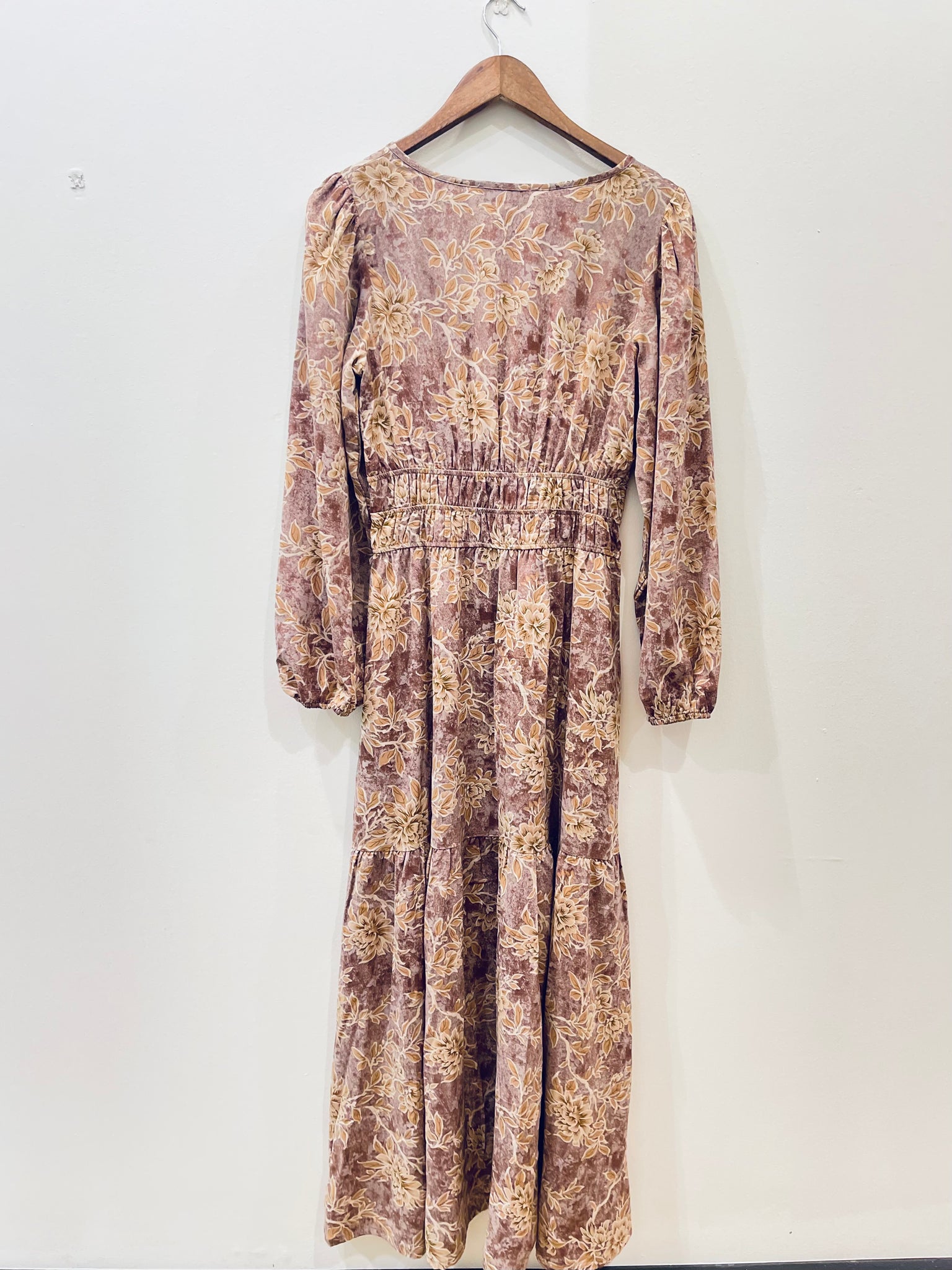 "Maplewood Romance" (mocha) dress