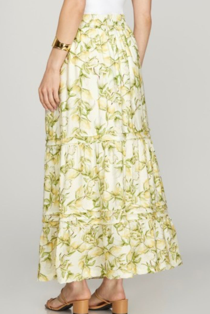 “Lemon Kinda Day” skirt