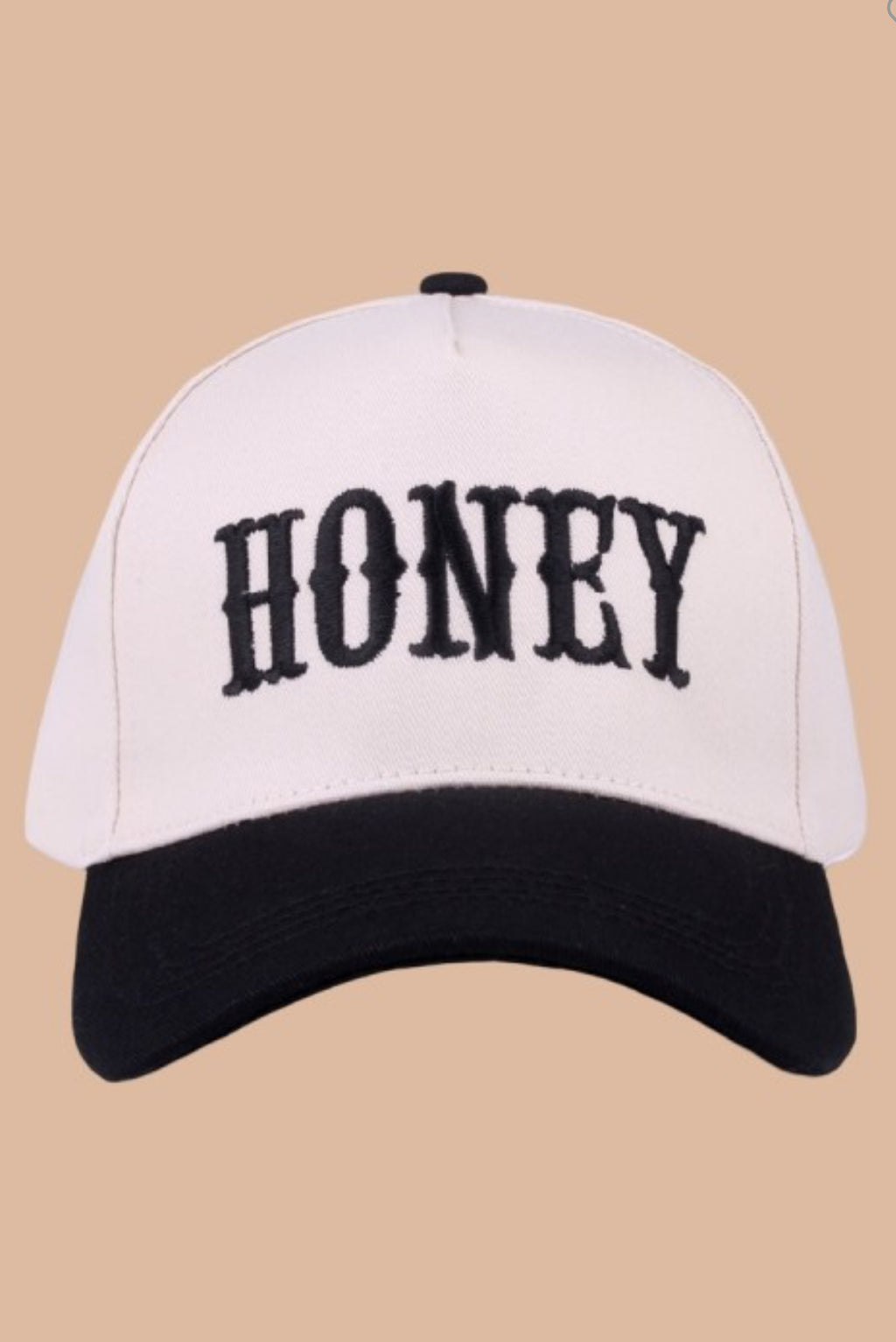 “Honey” (black) hat