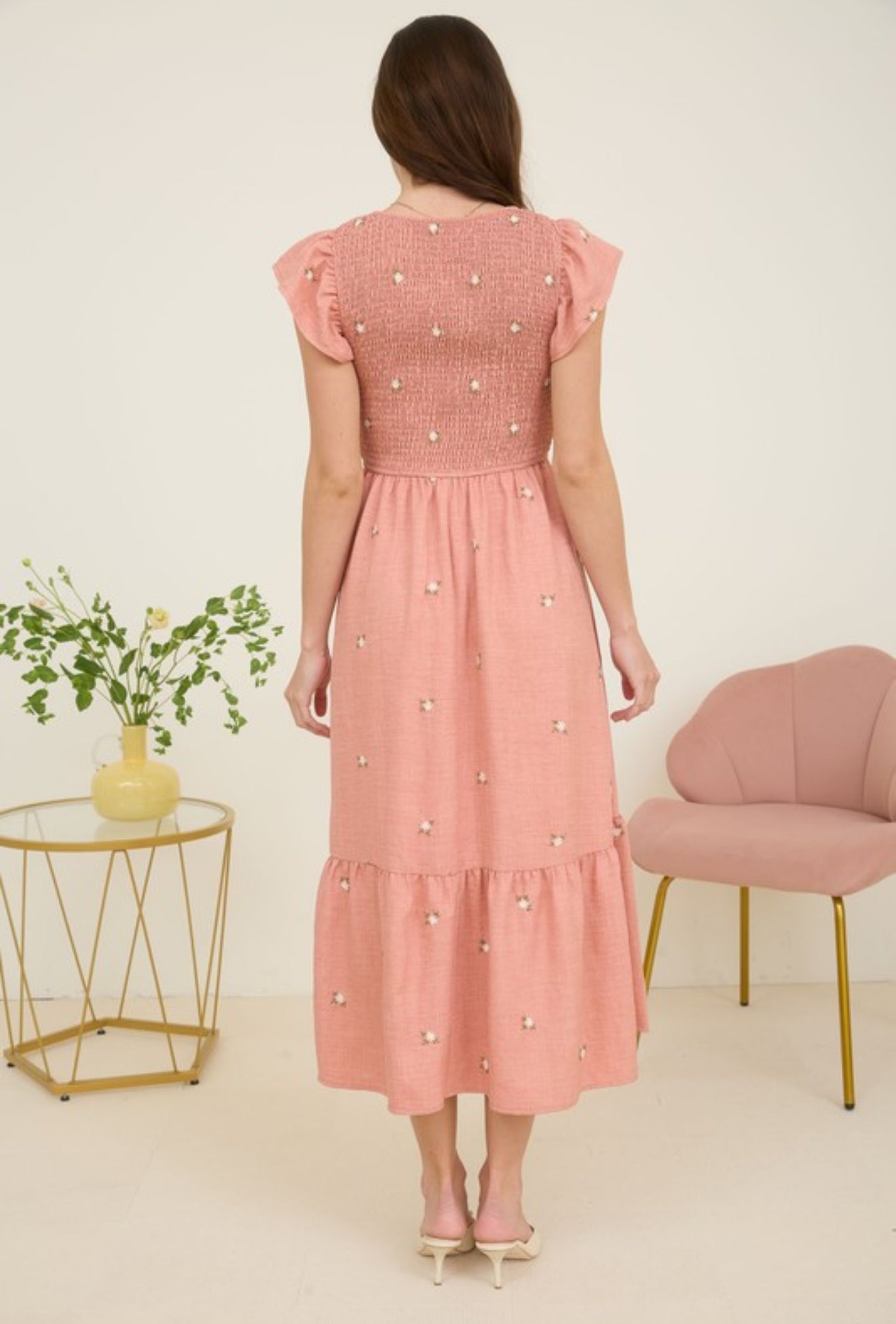 “Sweet Chaos” (light sienna)  dress
