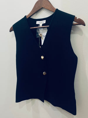 “In The Now” (black) vest