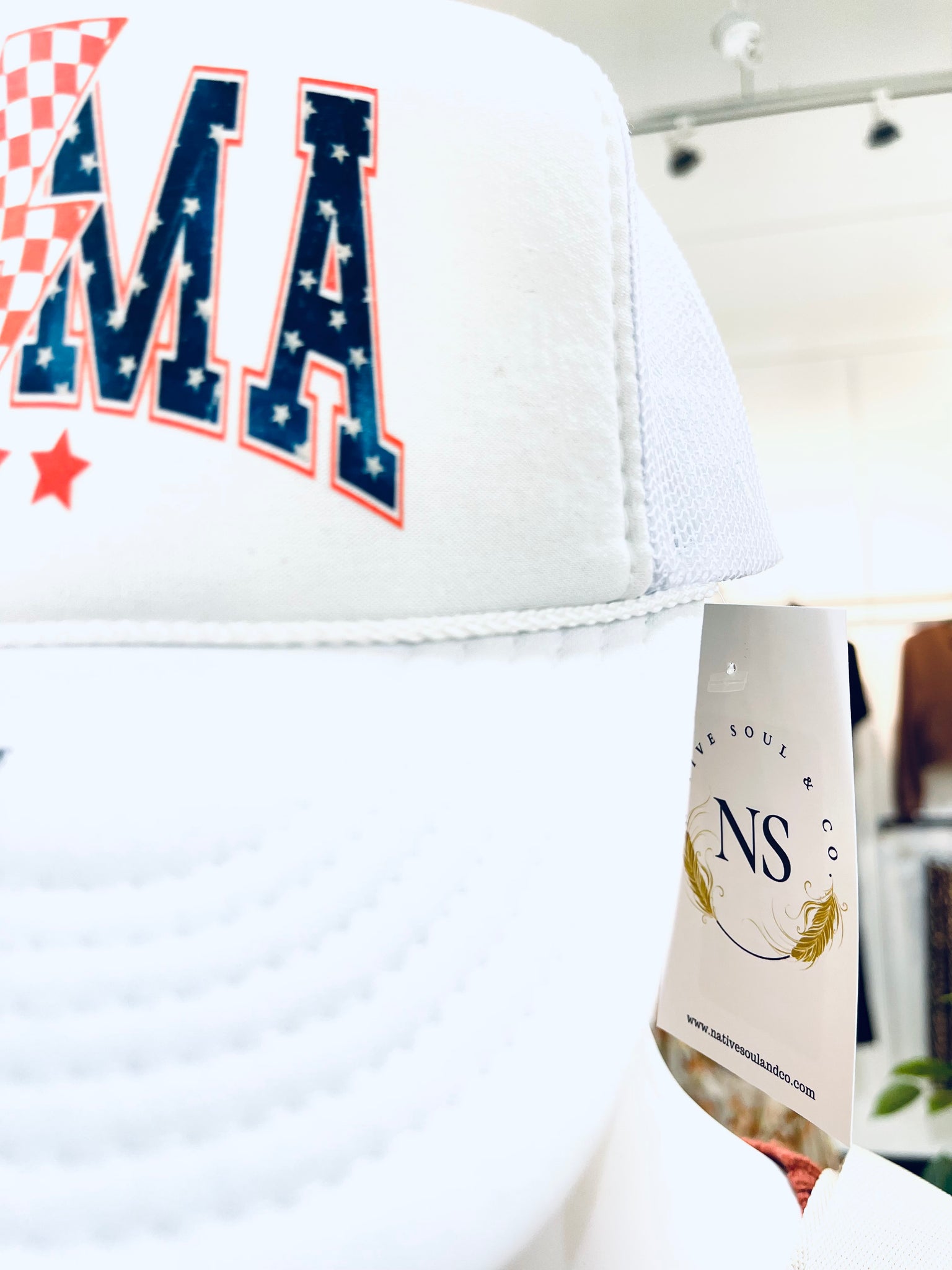 "Power Mama" hat