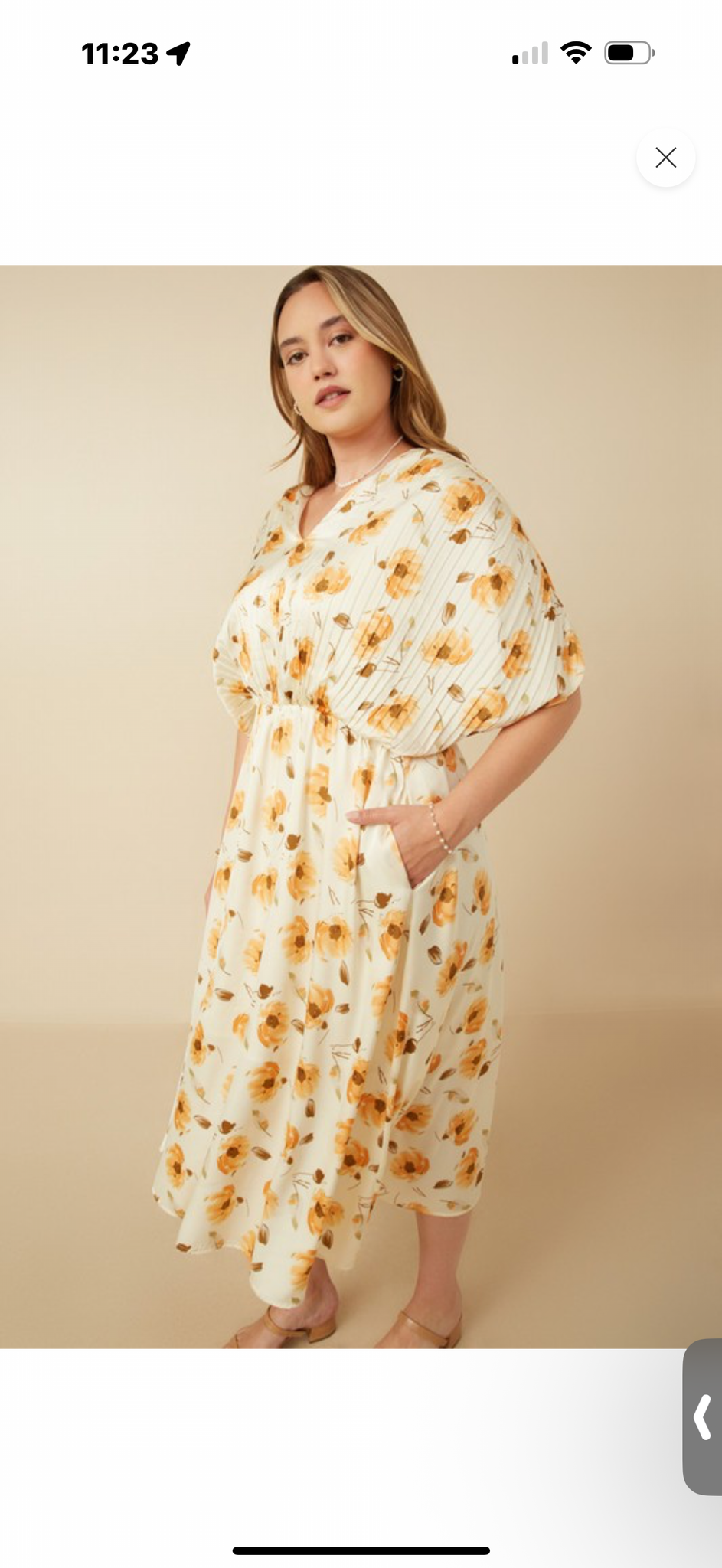 "When Fall Breezes Blow" plus dress