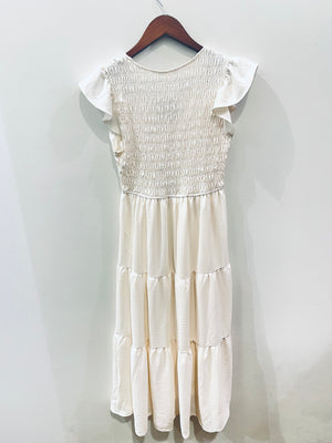 “Sweet Chaos” (cream)  dress