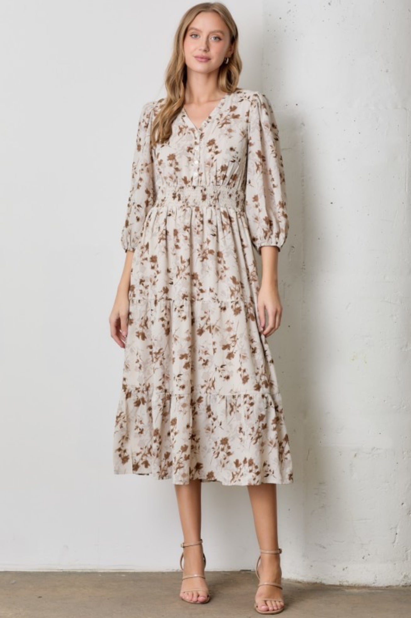 "Hazy Fall Afternoons" reg & plus dress