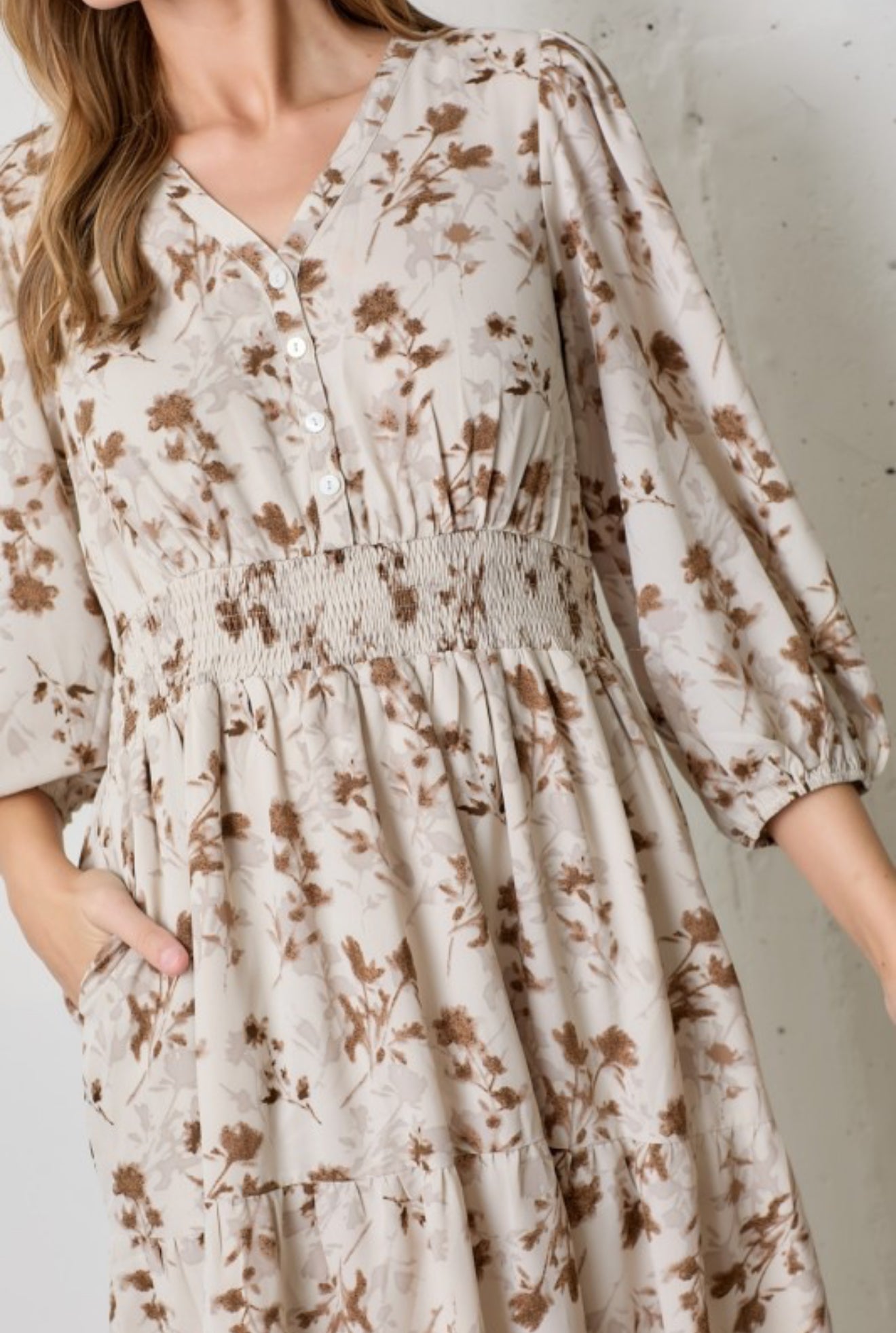 "Hazy Fall Afternoons" reg & plus dress