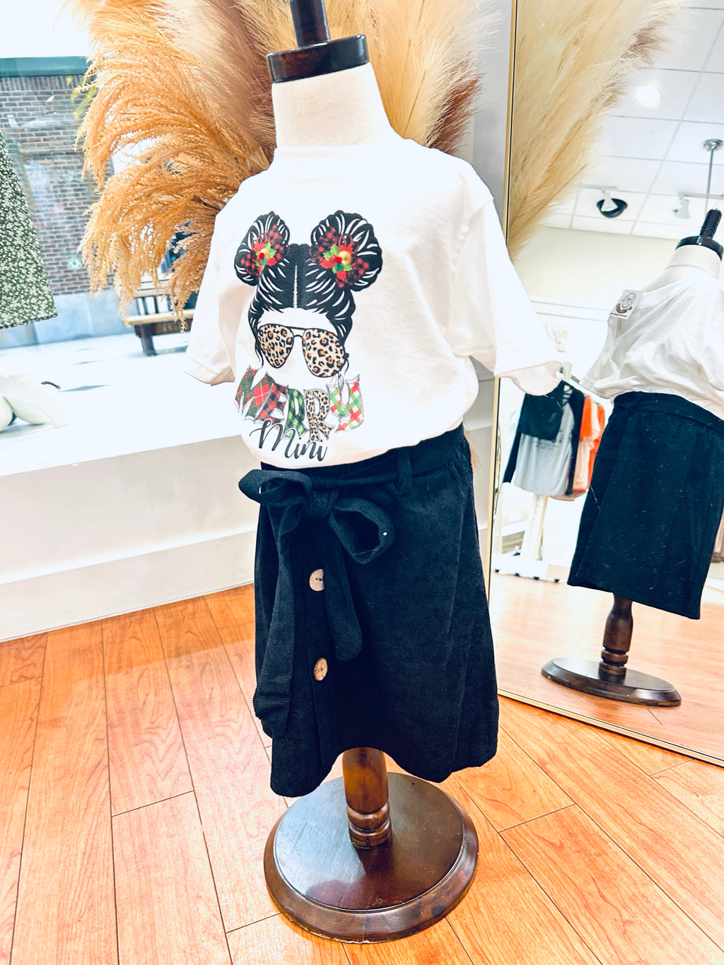 "Merry Mini" Little Girls Tultex Tee