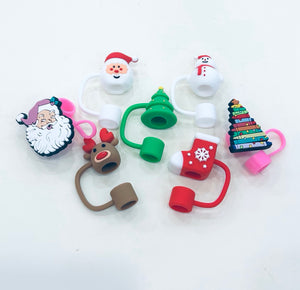 "Christmas" Straw Topper Collection