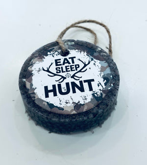 "Eat Sleep Hunt" Car Freshie