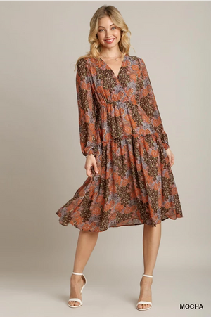 "Fall Florals" dress