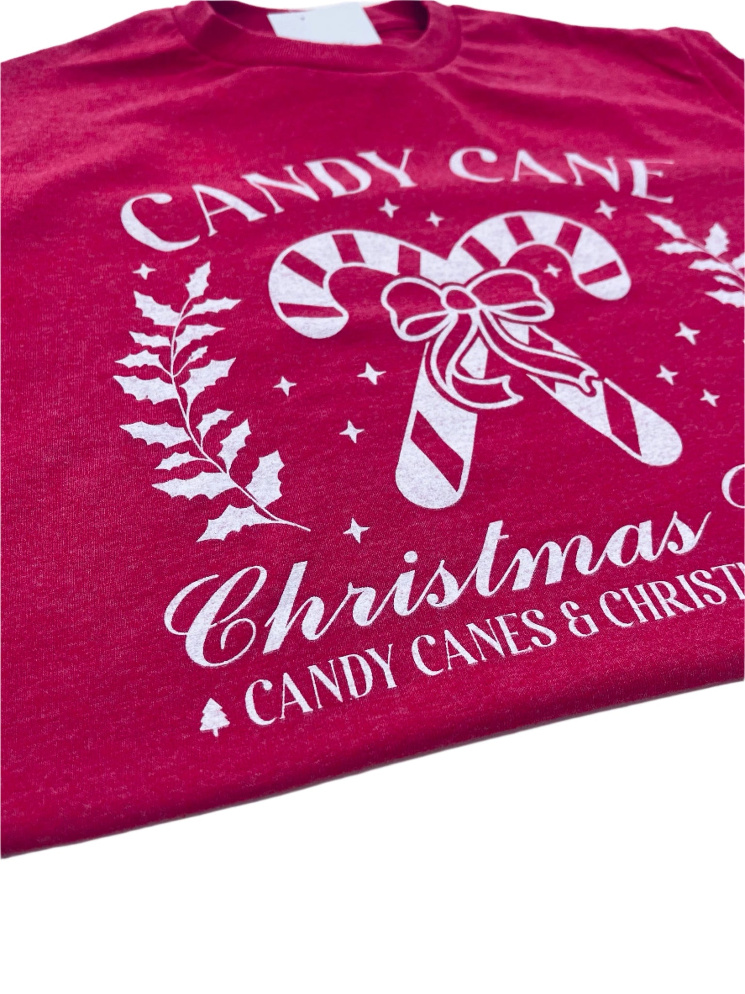 "Candy Cane Christmas"t-shirt