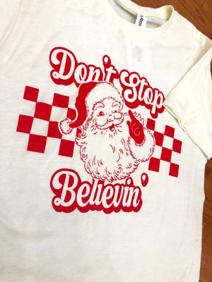 "Don't Stop Believing" t-shirt