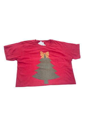 "Glitter Bow Tree" t-shirt