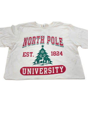 "North Pole University" shirt