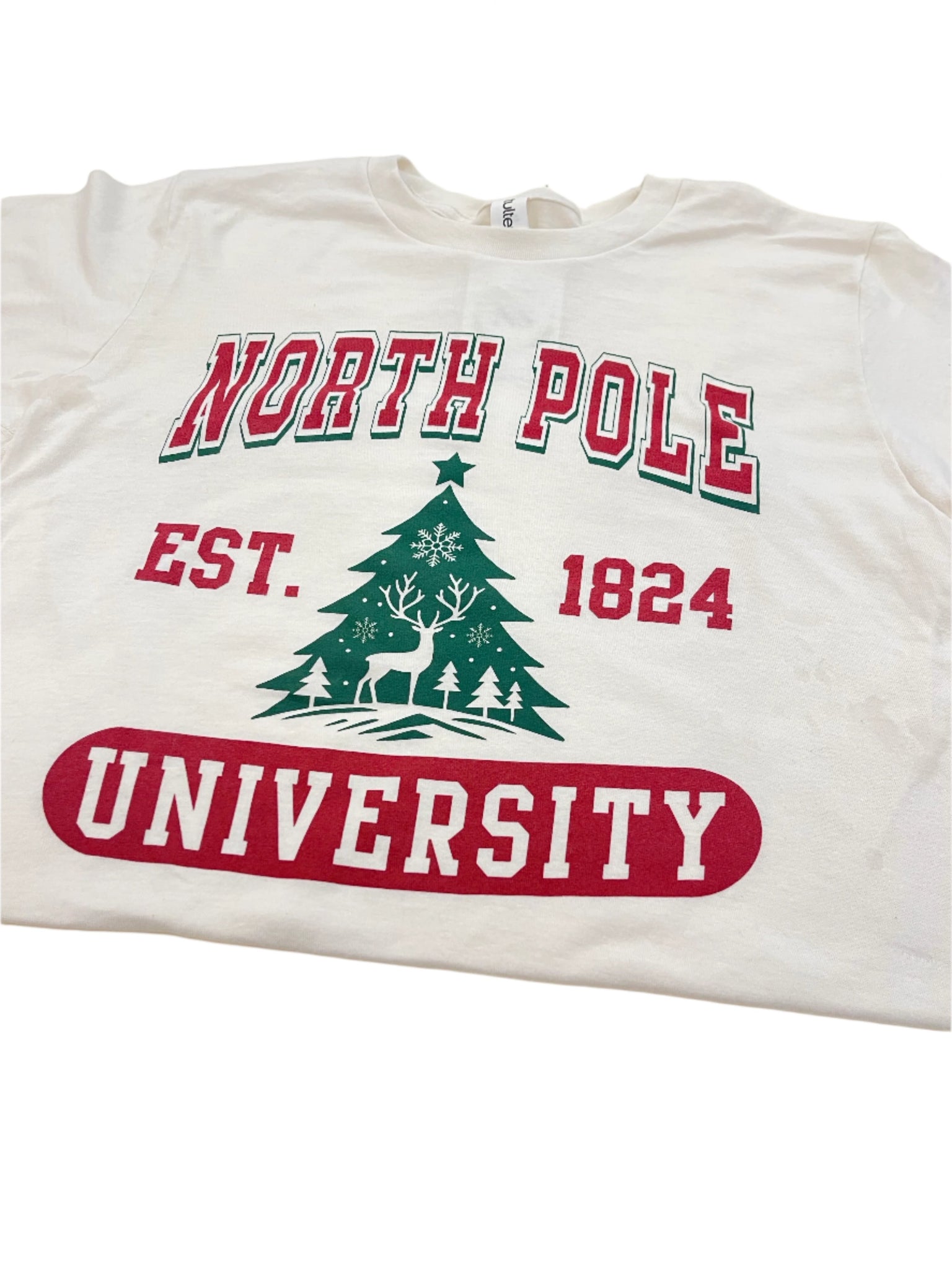 "North Pole University" shirt